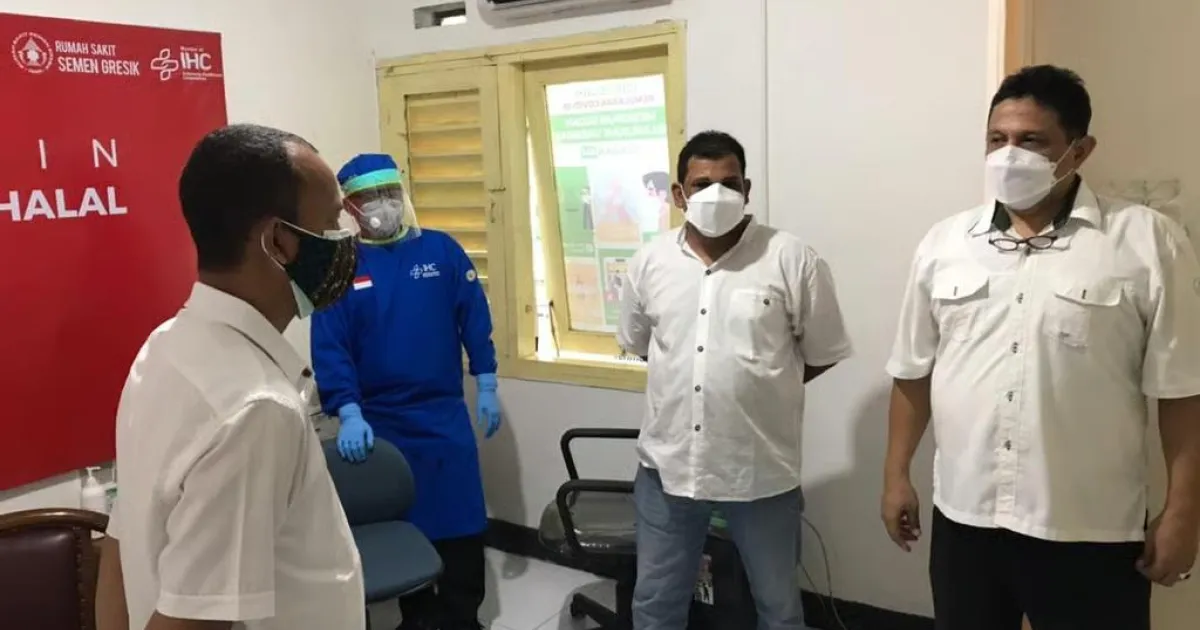 Kadin Gresik Survei Fasyankes Vaksin Gotong Royong