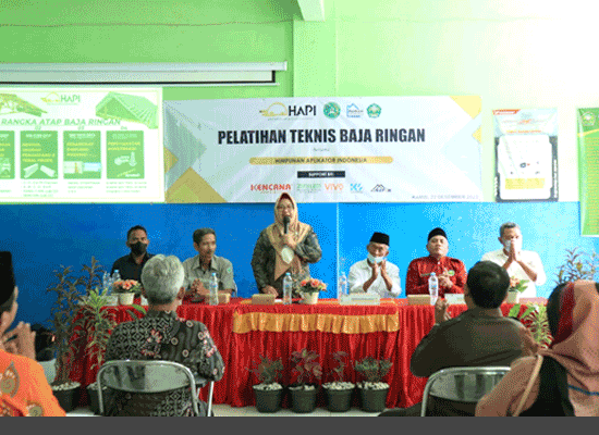 Pelatihan Baja Ringan - HAPI